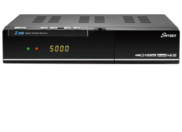 SatZen Z500 with Ethernet Network Adapter + 4gb USB Flash Drive + 6' HDMI + Free Shipping 